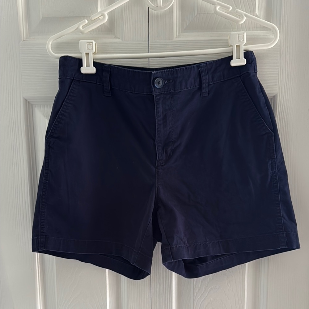 Womens Navy Blue Shorts